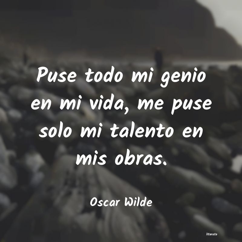 frases de Oscar Wilde