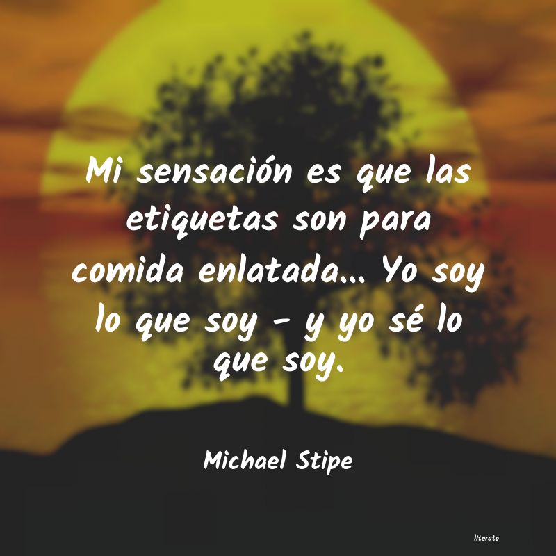 frases de Michael Stipe