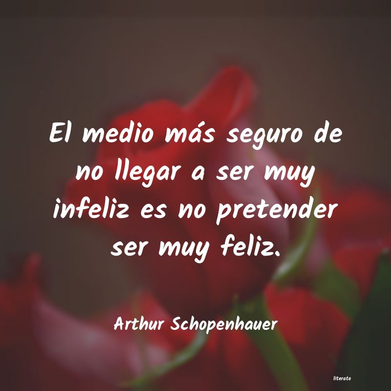 frases de Arthur Schopenhauer