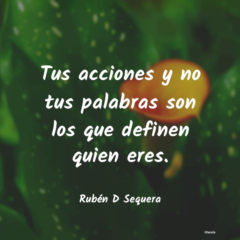 dime con quien andas y te dire quien eres