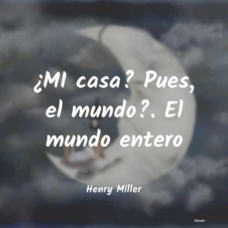 frases de Henry Miller