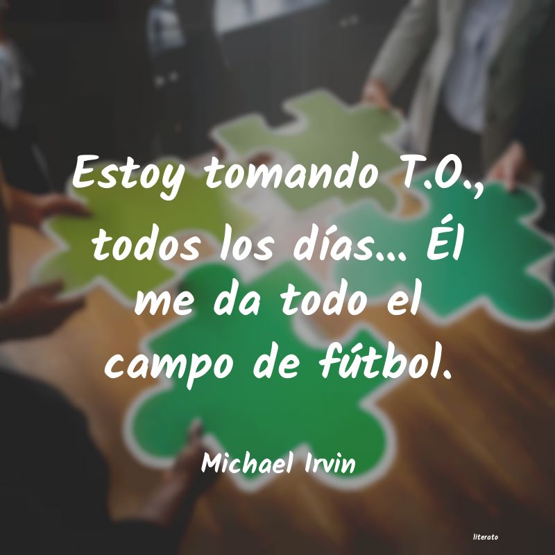 Frases de Michael Irvin