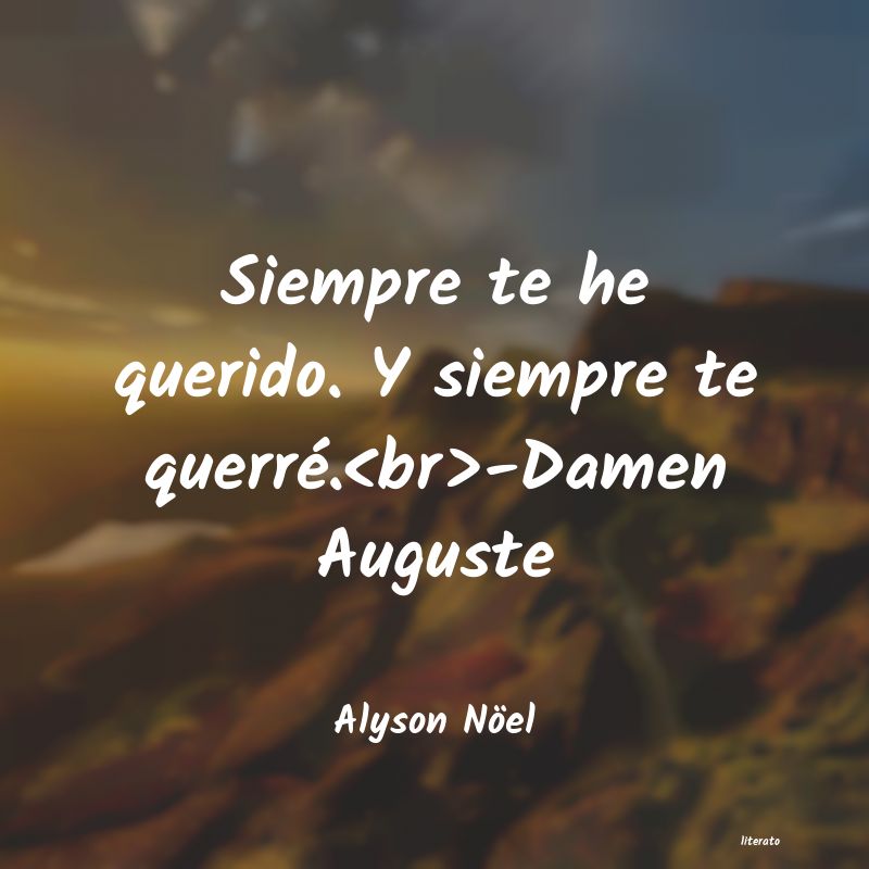 Frases de Alyson Nöel