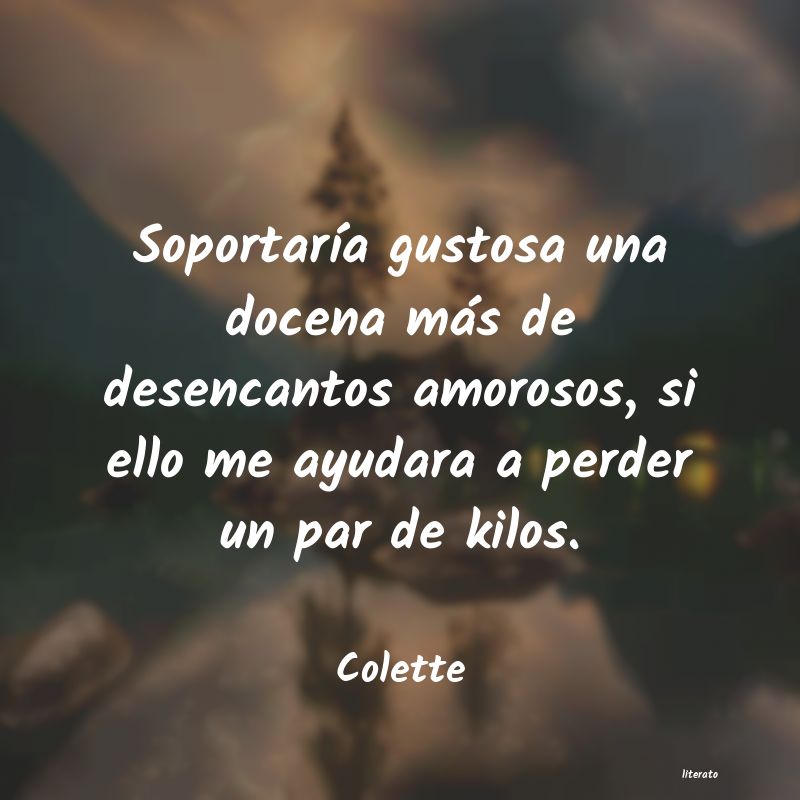 frases de Colette