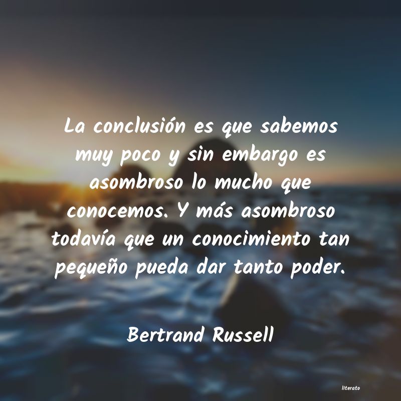 Frases de Bertrand Russell