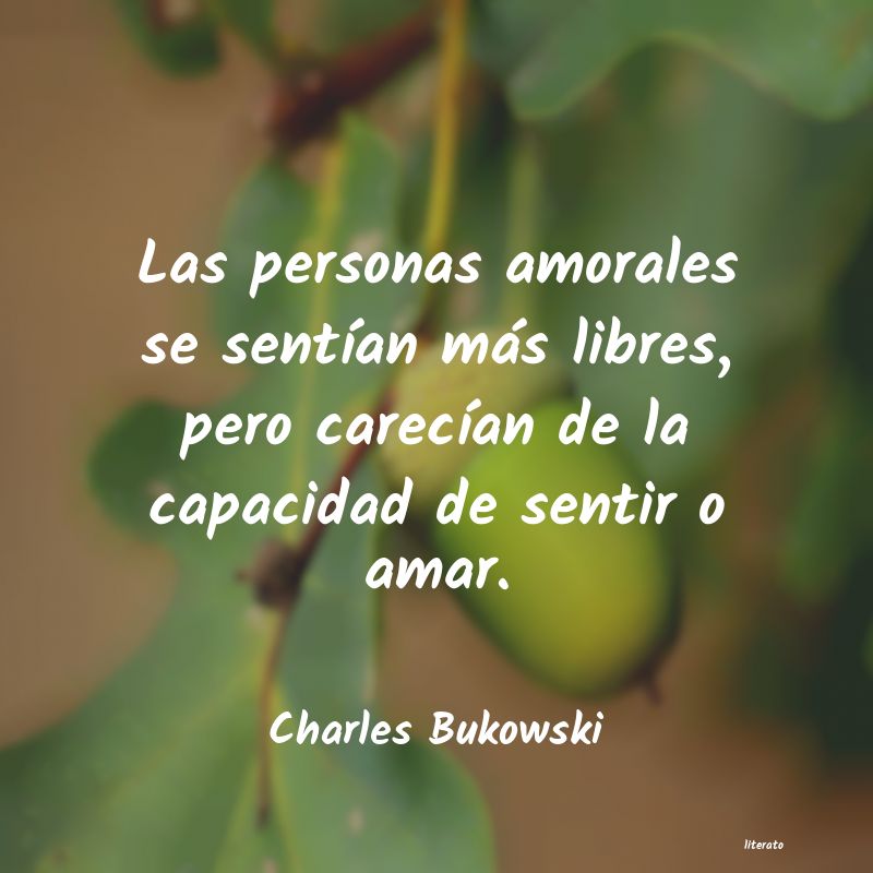 Frases de Charles Bukowski