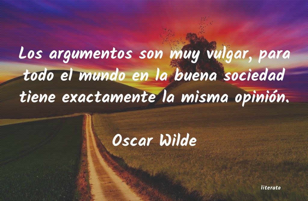 Frases de Oscar Wilde