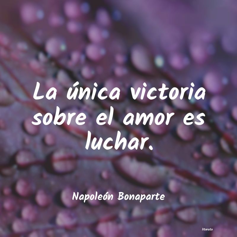 frases de Napoleón Bonaparte