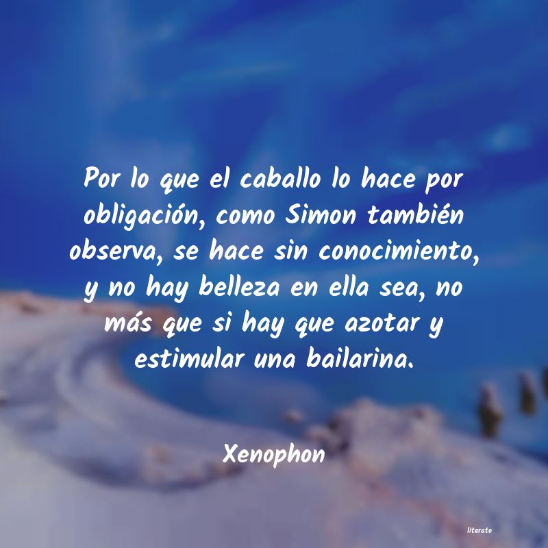 Frases de Xenophon