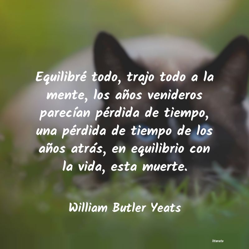 frases de William Butler Yeats
