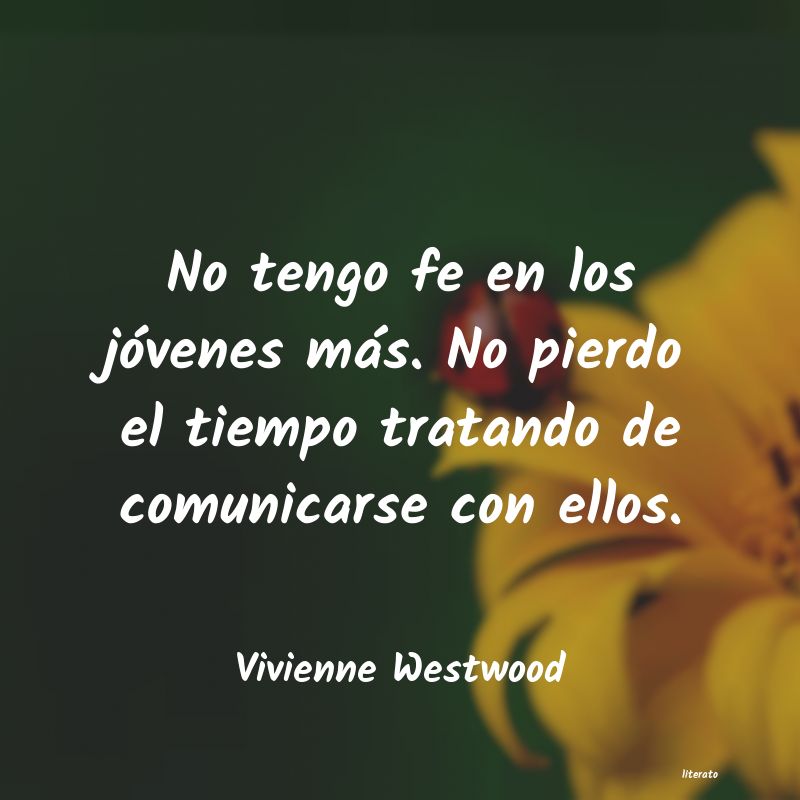 frases de Vivienne Westwood