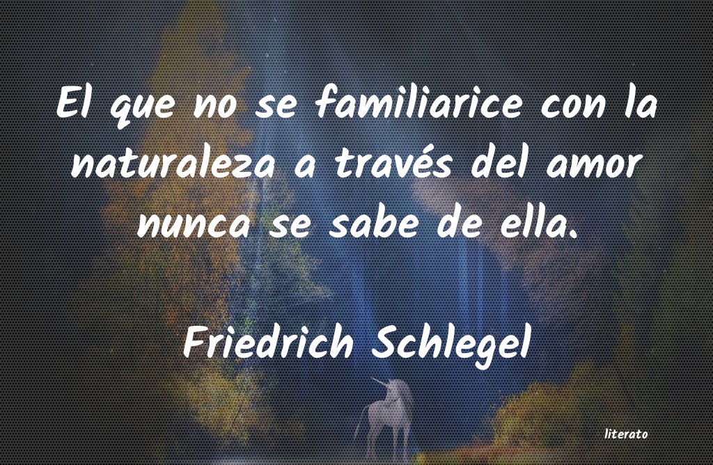 Frases de Friedrich Schlegel