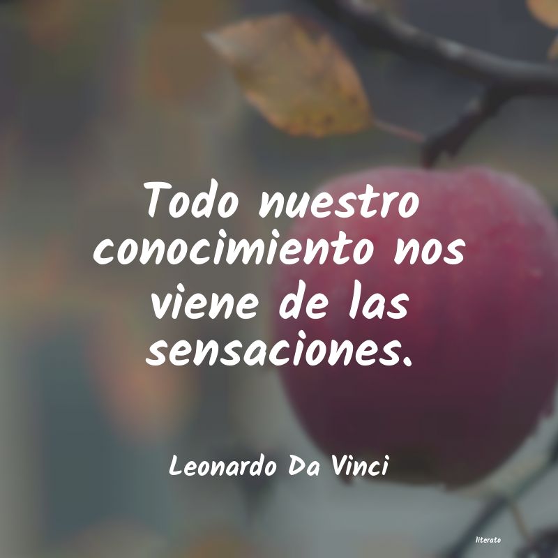 frases de Leonardo Da Vinci