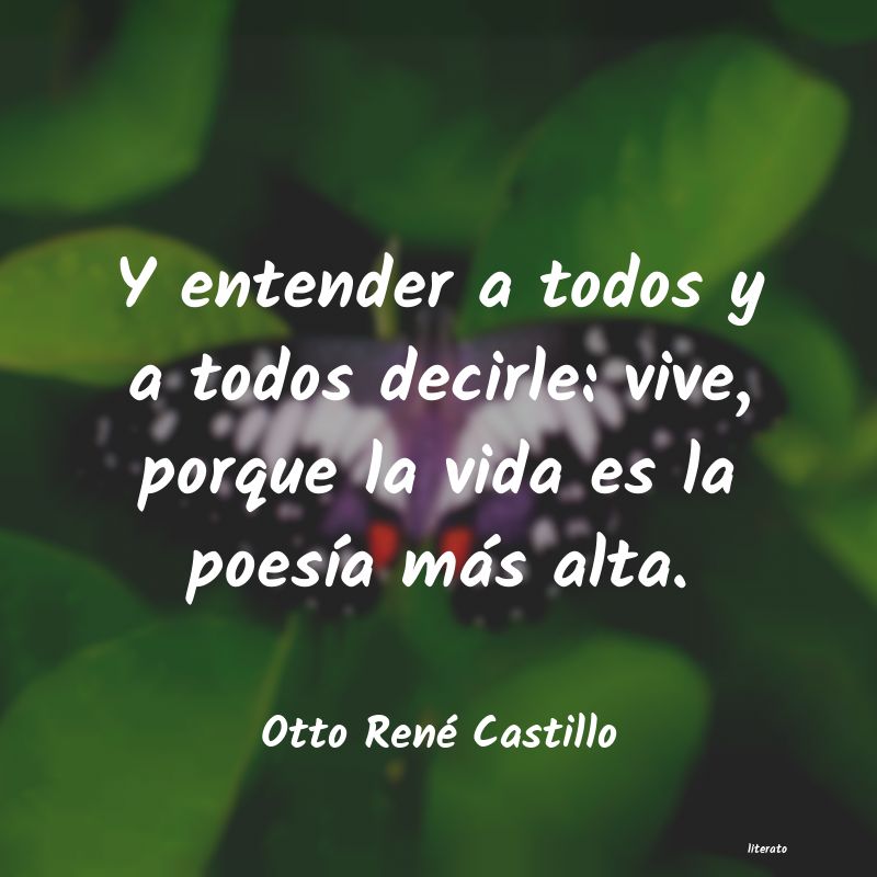 frases de Otto René Castillo