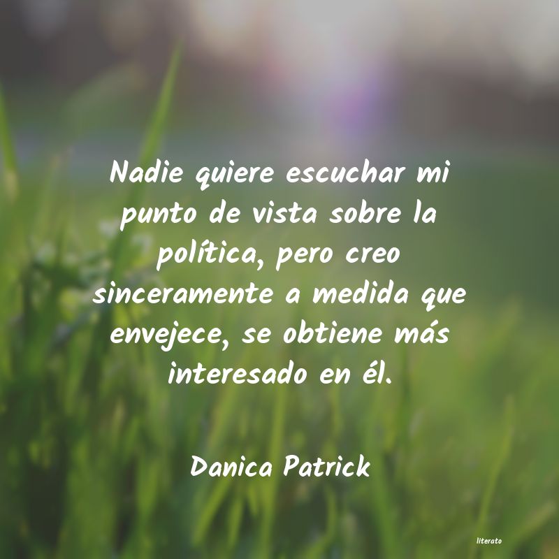 Frases de Danica Patrick