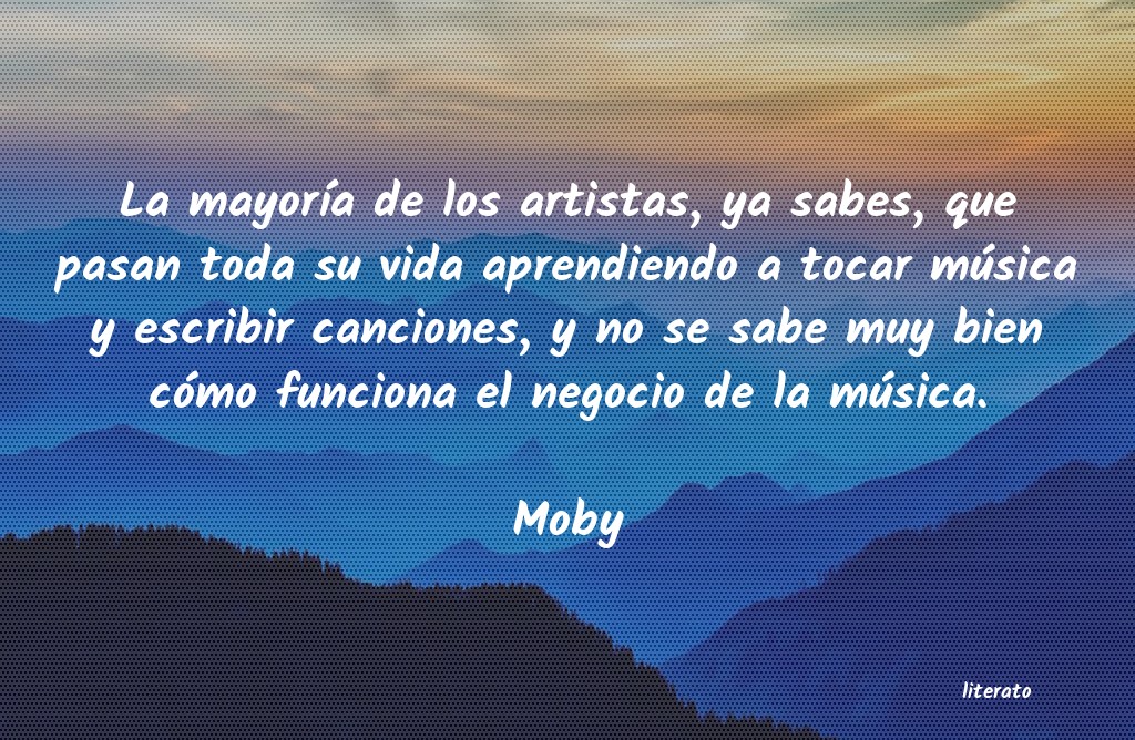 frases de Moby