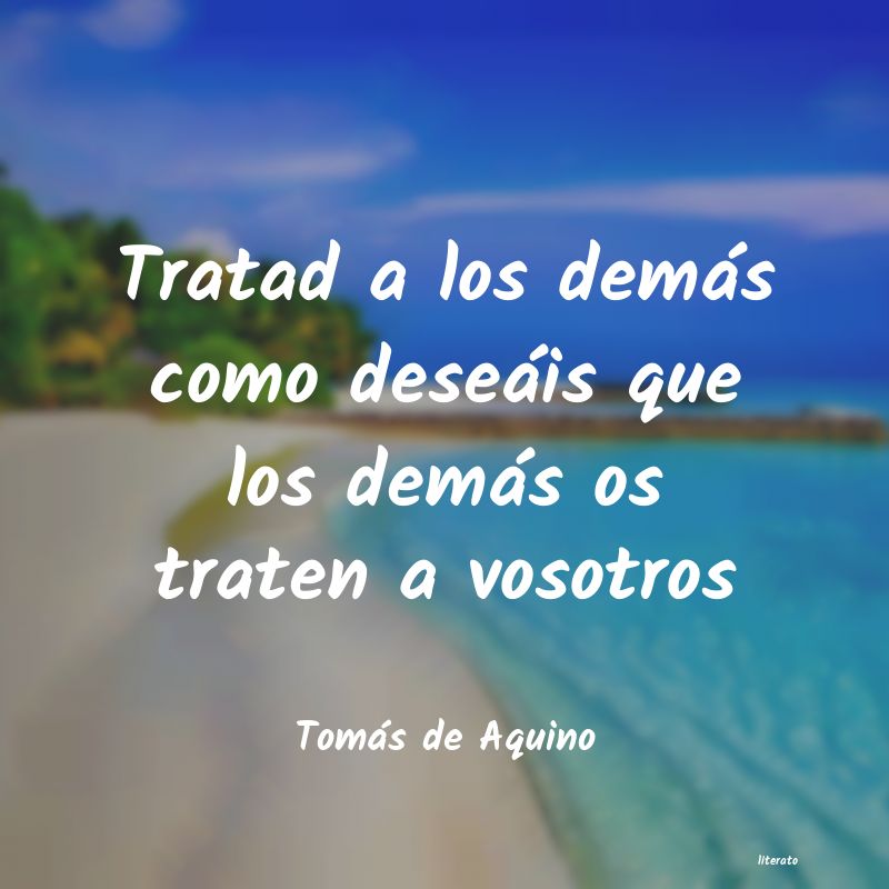 Frases de Tomás de Aquino