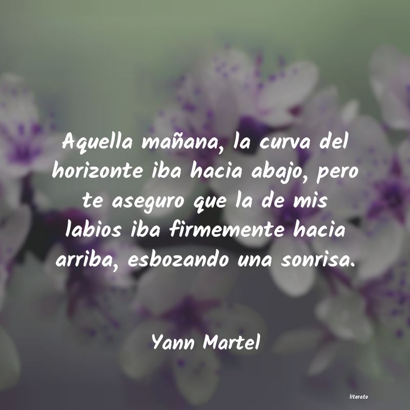 frases de Yann Martel