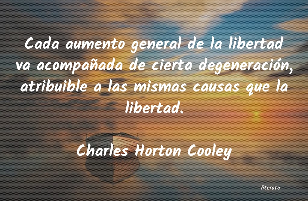 Frases de Charles Horton Cooley