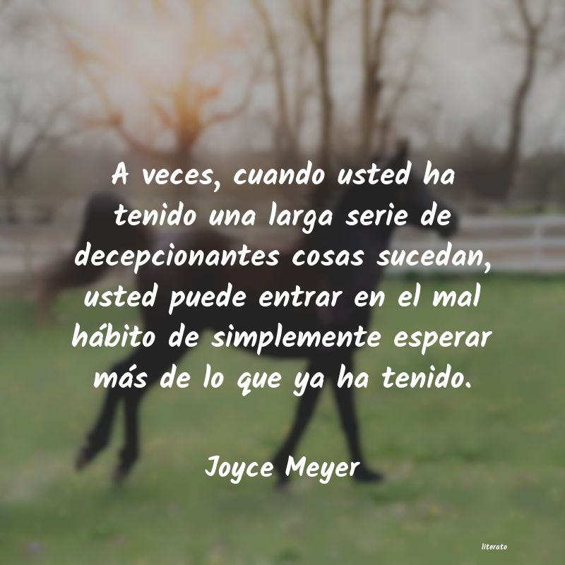 frases de Joyce Meyer