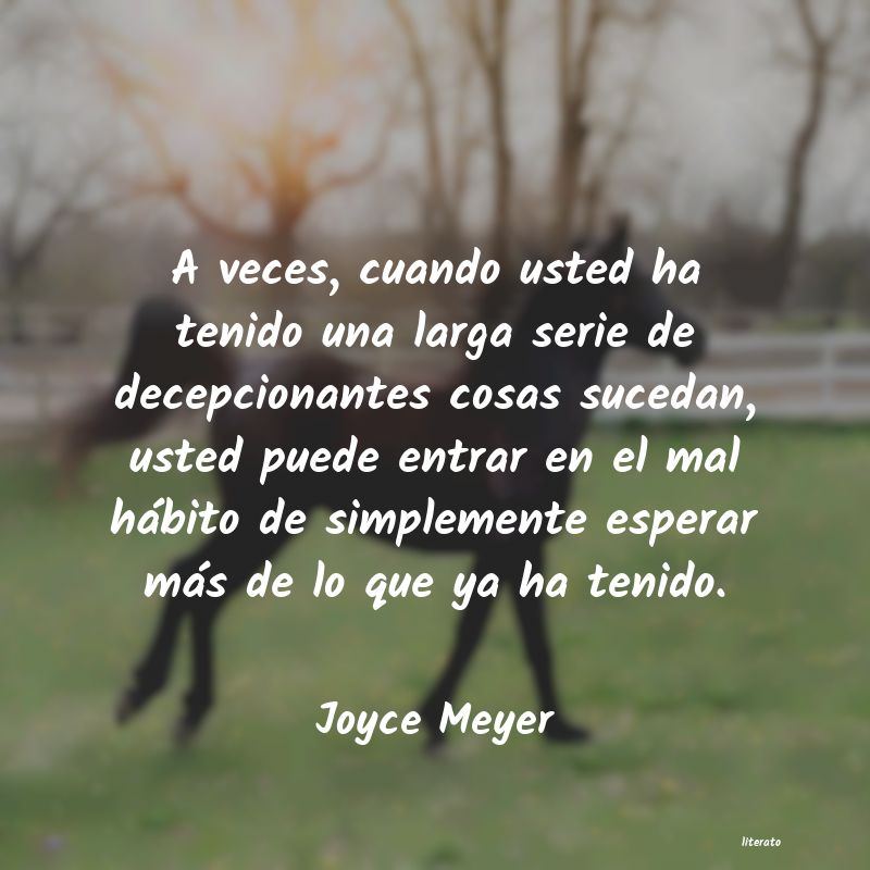 Frases de Joyce Meyer