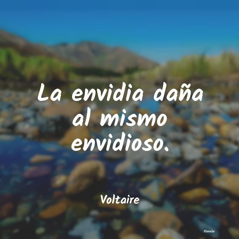 frases en contra de la envidia