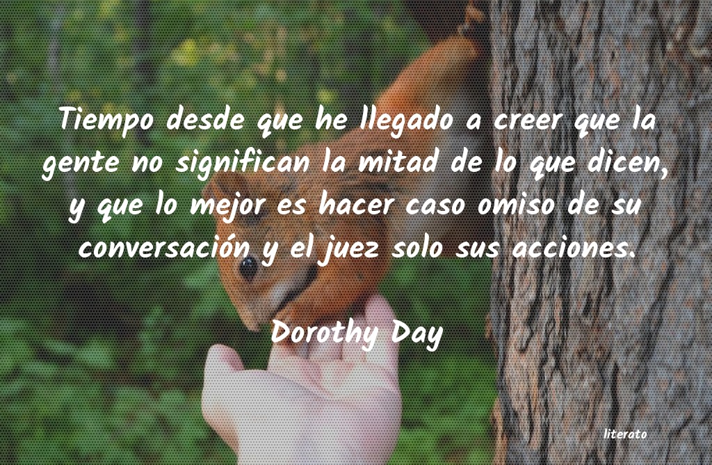 frases de Dorothy Day