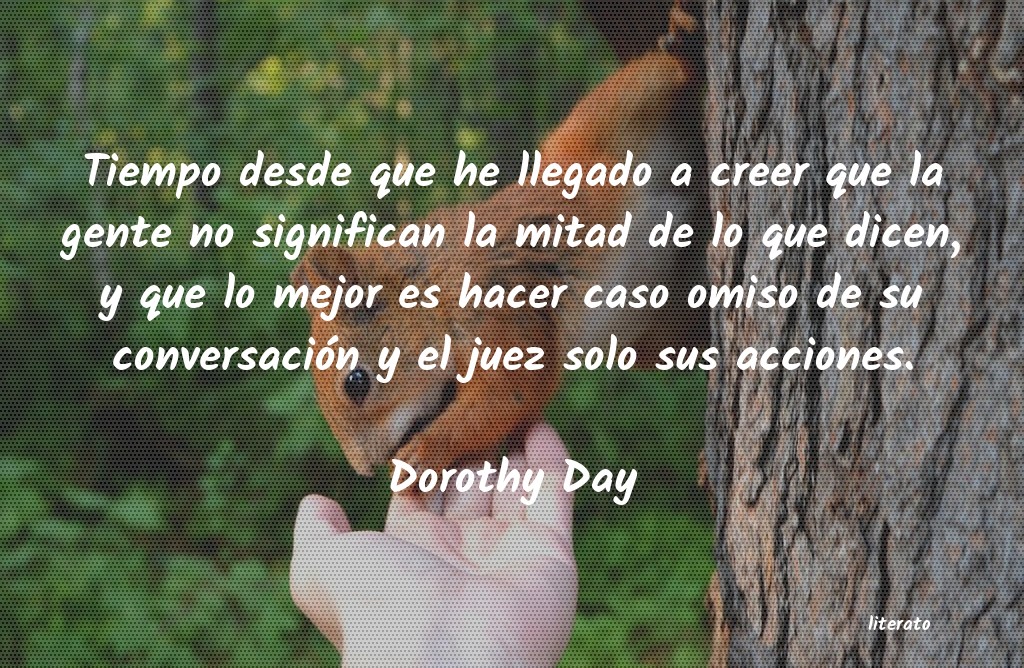 Frases de Dorothy Day