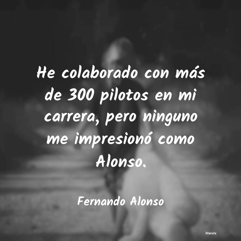 Frases de Fernando Alonso