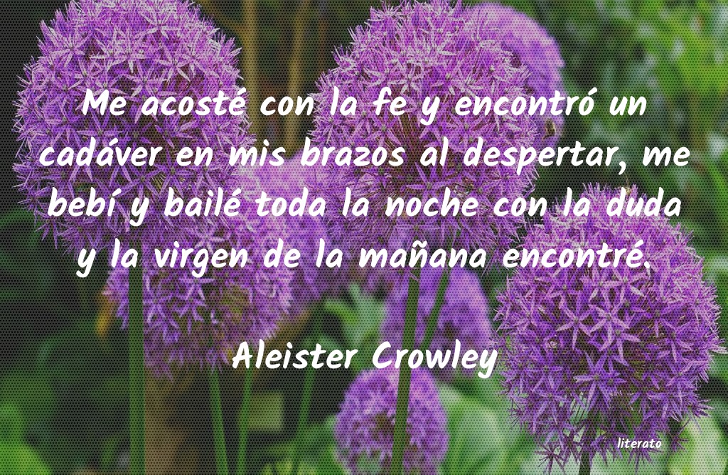 Frases de Aleister Crowley