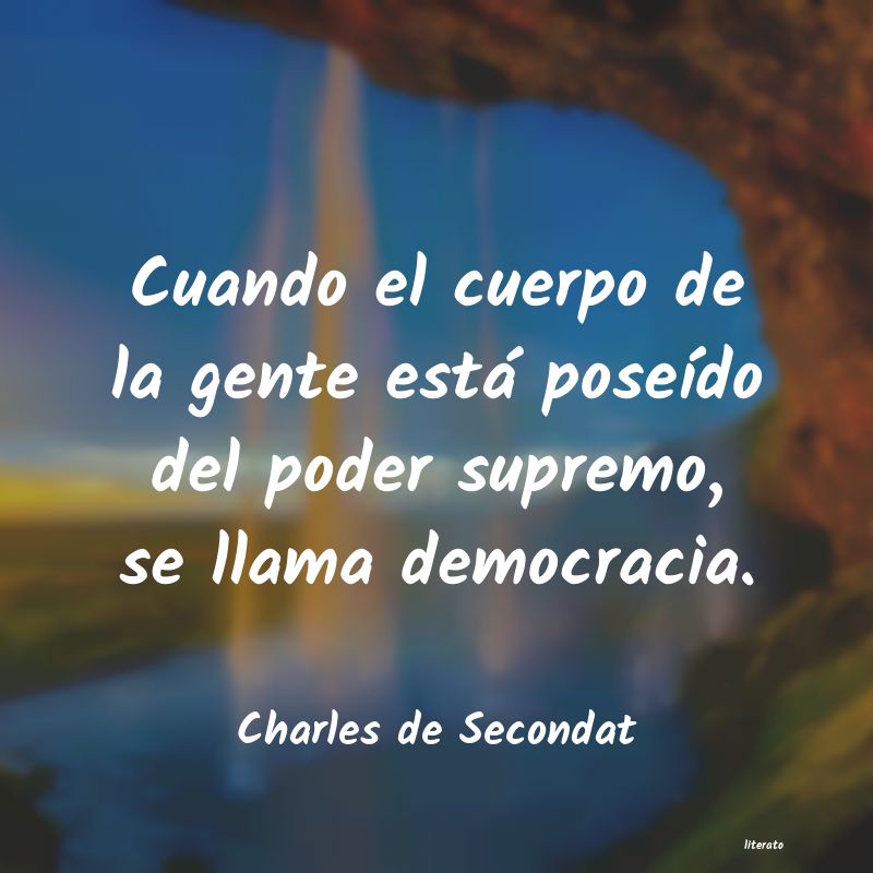 Frases de Charles de Secondat