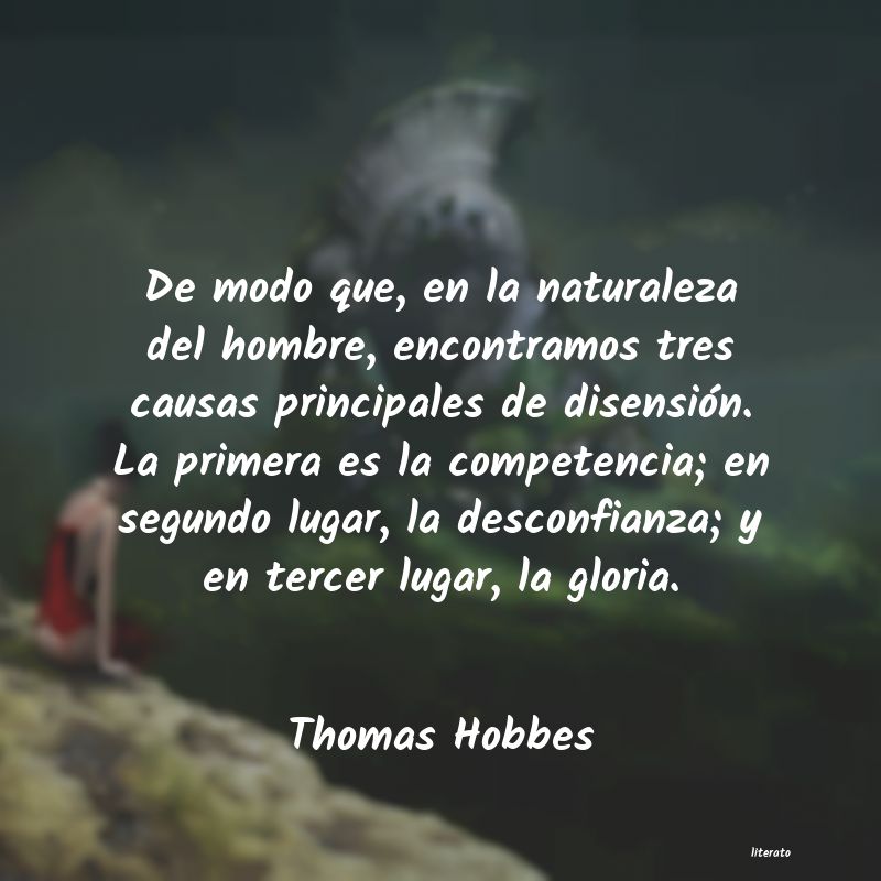 frases de Thomas Hobbes