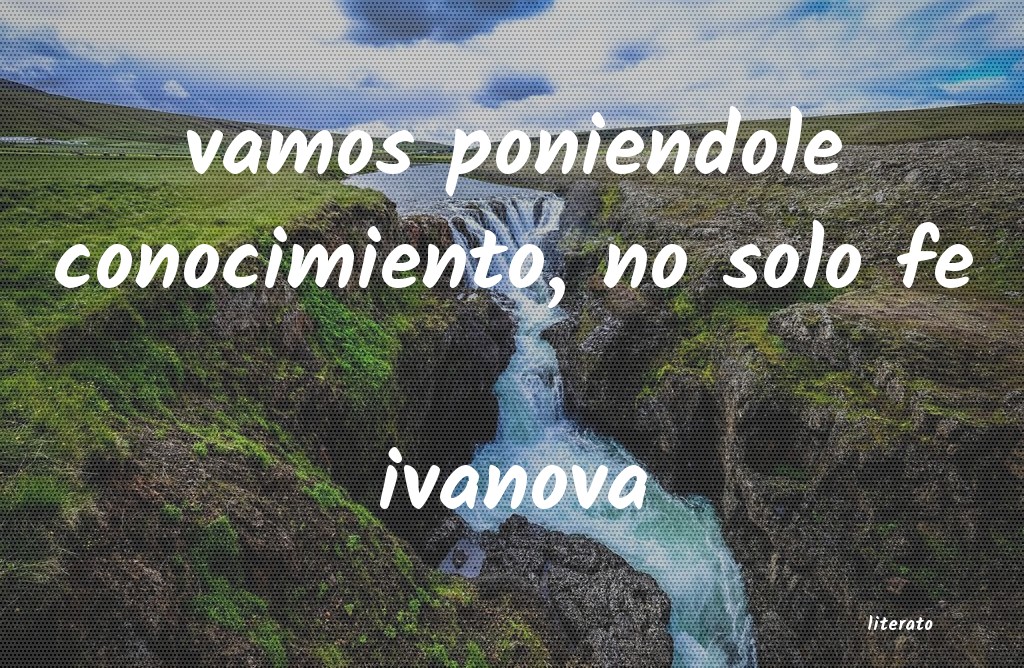 Frases de ivanova