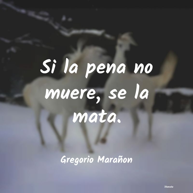 Frases de Gregorio Marañon