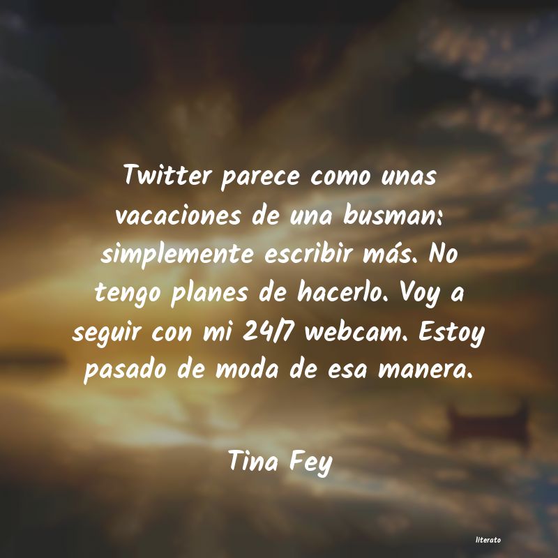 Frases de Tina Fey