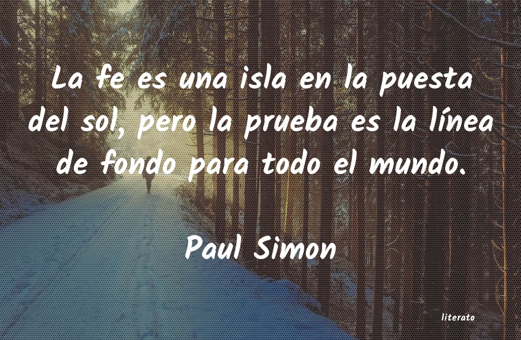 Frases de Paul Simon