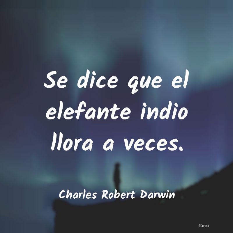 frases de Charles Robert Darwin