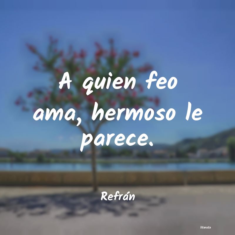 Frases de Refrán