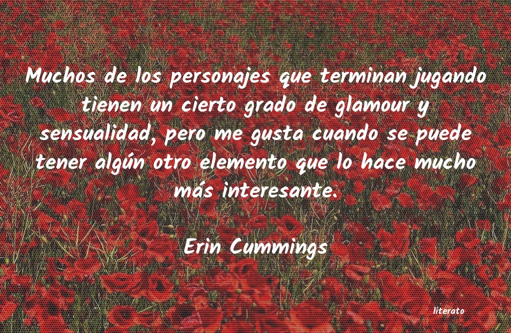 frases de Erin Cummings