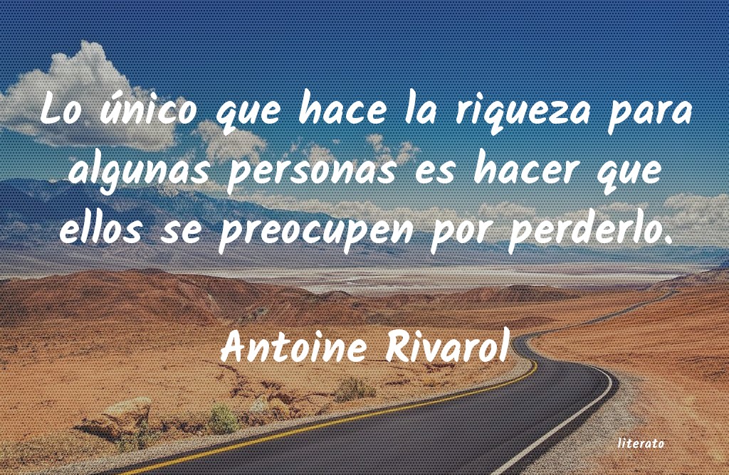 frases de Antoine Rivarol