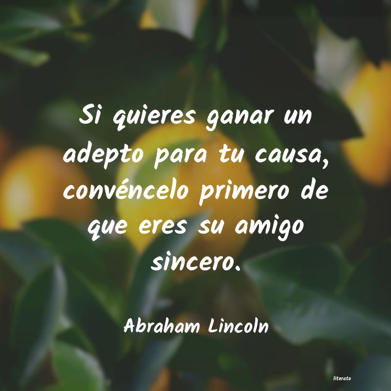 frases de Abraham Lincoln