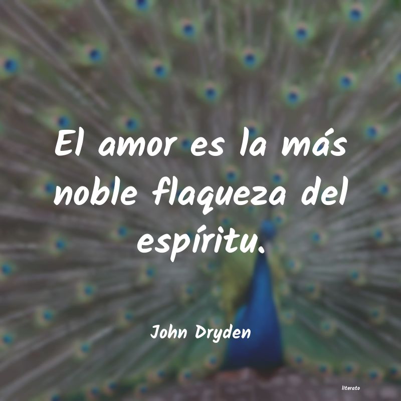 Frases de John Dryden