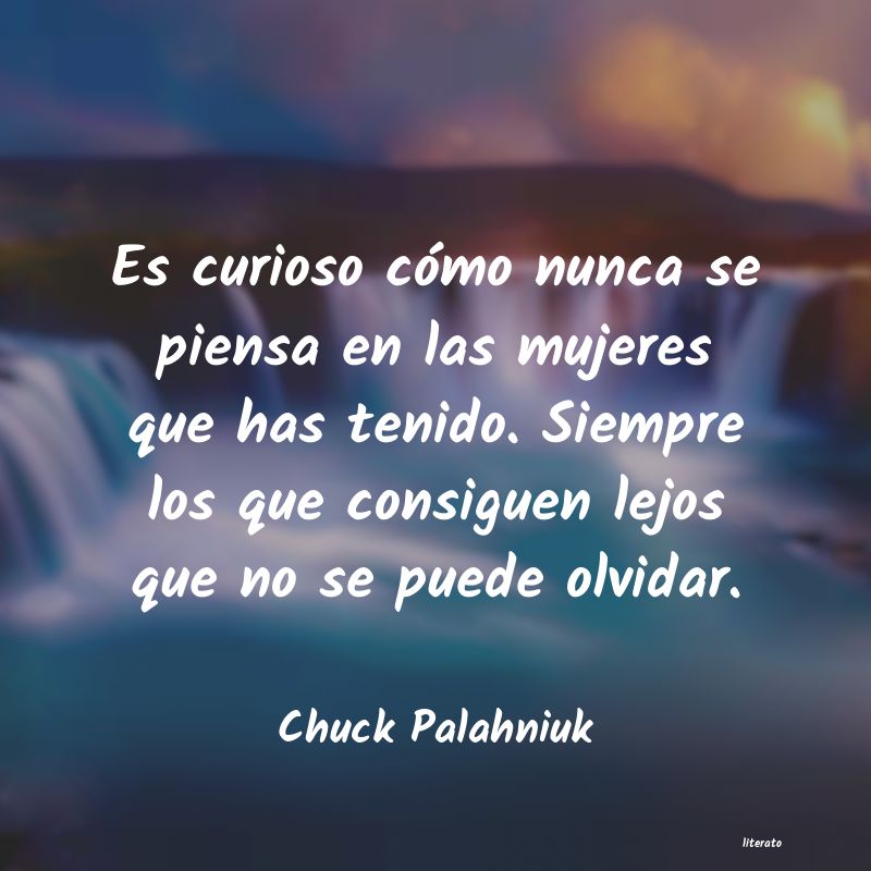 frases de Chuck Palahniuk