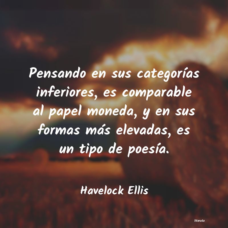 frases de Havelock Ellis