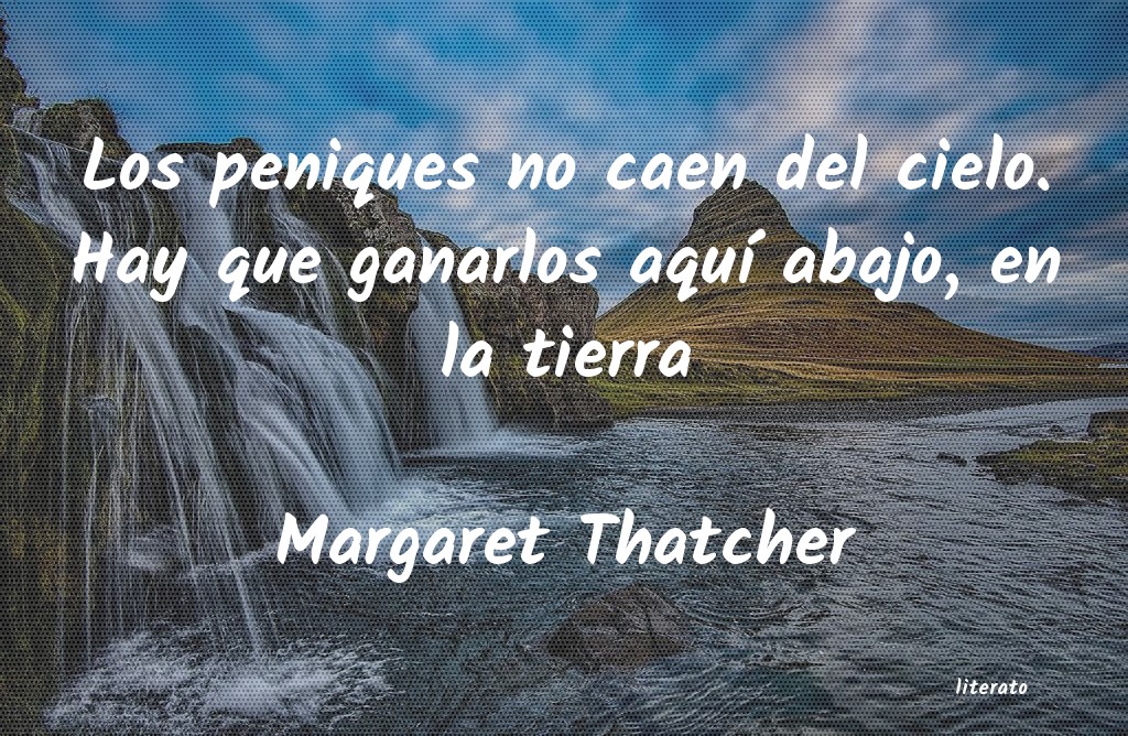 frases de Margaret Thatcher