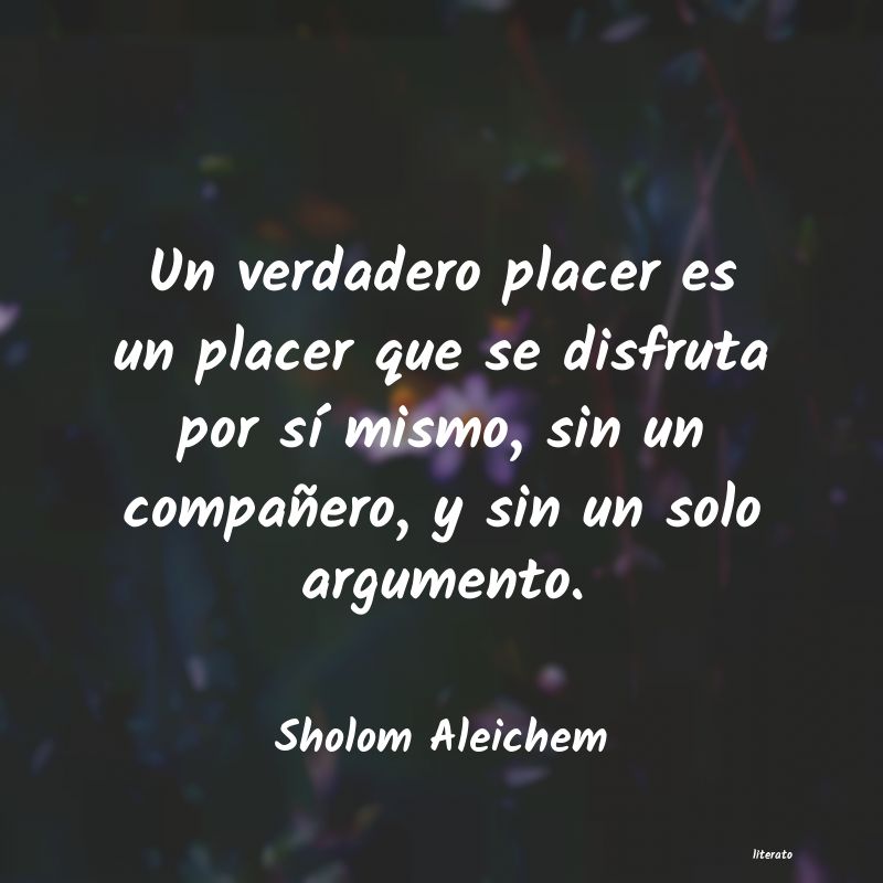 frases de Sholom Aleichem