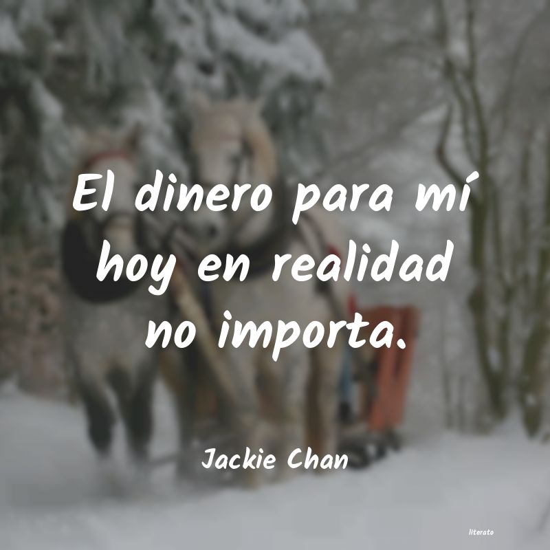 frases de Jackie Chan