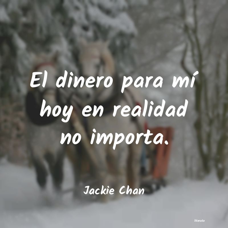 Frases de Jackie Chan