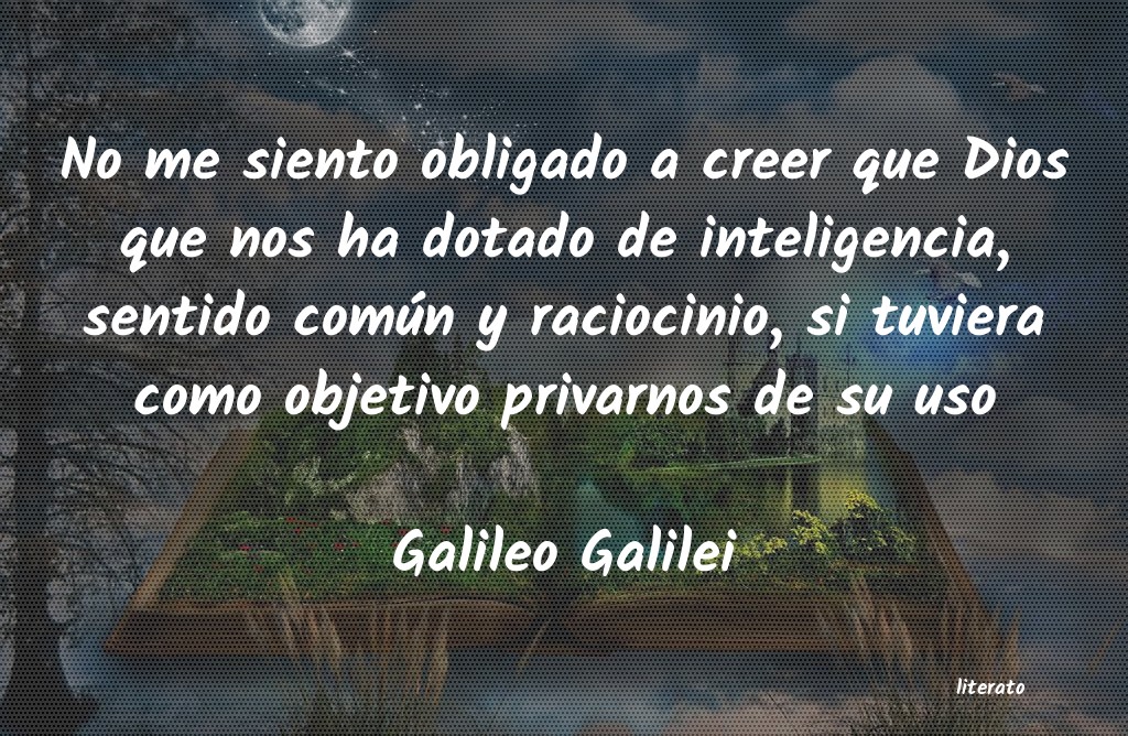 Frases de Galileo Galilei