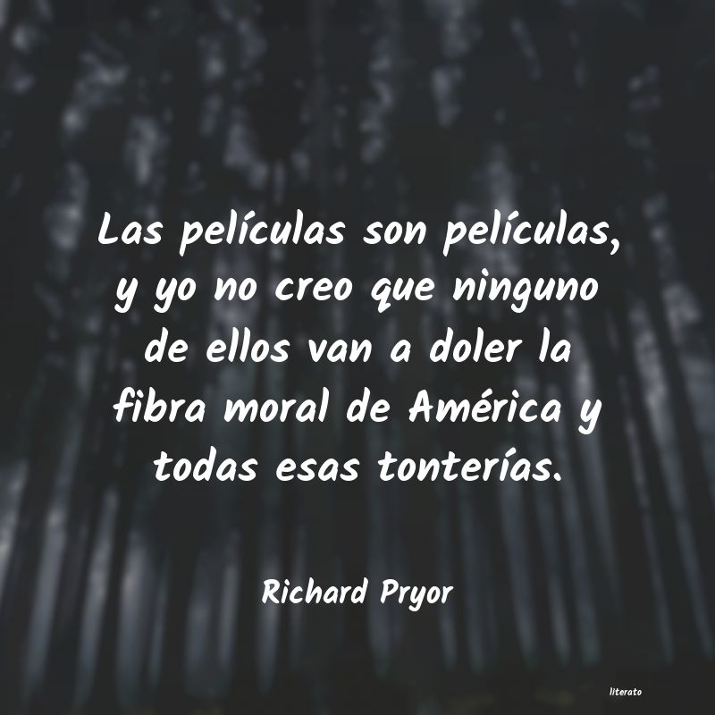 Frases de Richard Pryor